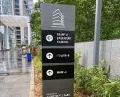 Pylon & wayfinding signage – VaradShree Venture LLP, Pune